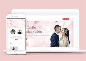 婚礼活动策划摄影HTML5模板源码 - 项目资源网 - 项目资源网