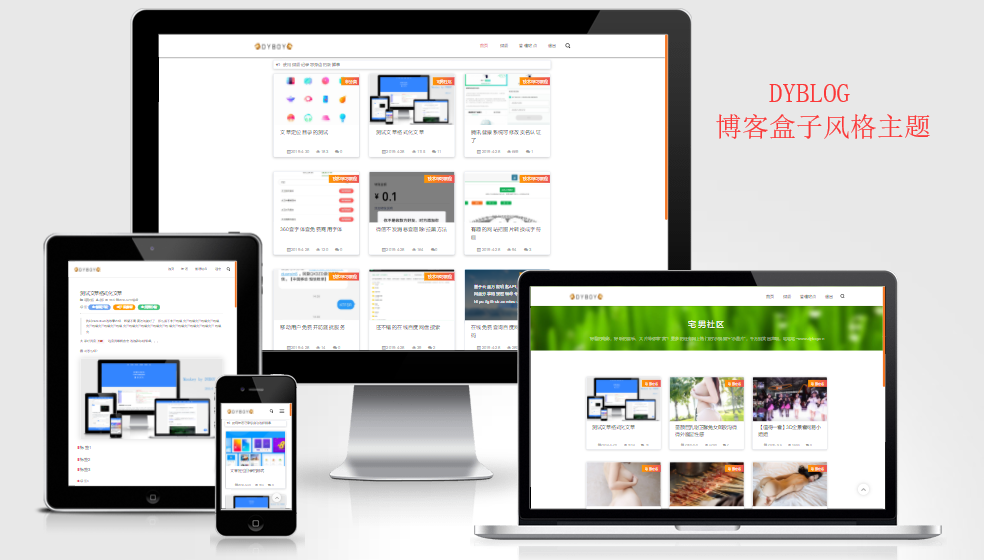 Emlog主题-DYBLOG 个人博客主题模版 - 项目资源网 - 项目资源网