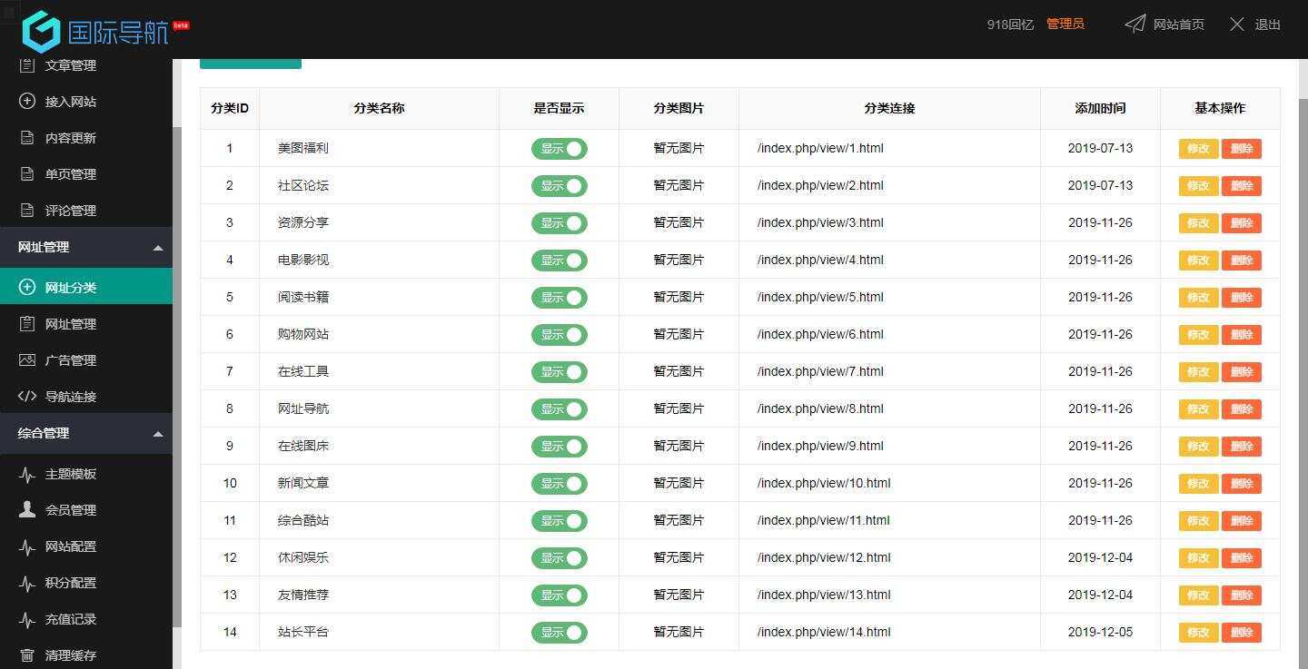 图片[2] - 918国际导航免费分享一款简洁模板+整站程序+数据打包 - 项目资源网 - 项目资源网