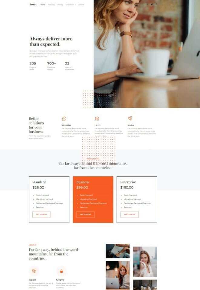 Bootstrap商务咨询服务公司网站HTML模板 - 项目资源网 - 项目资源网