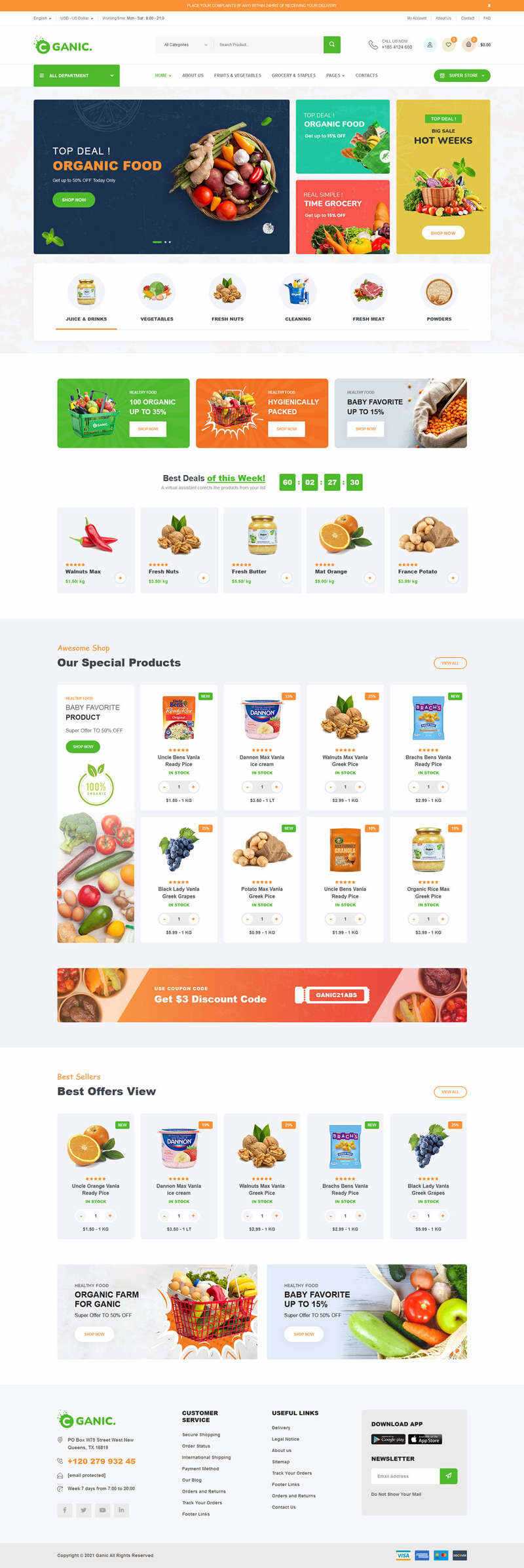 Bootstrap生鲜美食超市HTML5电商模板 - 项目资源网 - 项目资源网