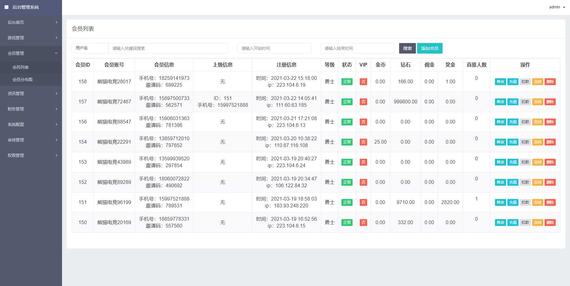 图片[6] - 熊猫电竞赏金电竞源码 APP+H5双端 附搭建教程 支持运营级搭建 - 项目资源网 - 项目资源网
