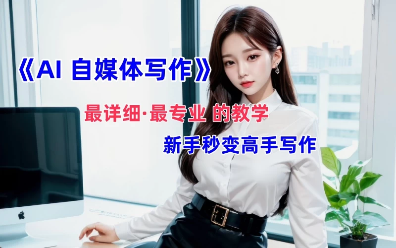 全网最全最细最专业的“AI自媒体写作”教学，新手小白秒变写作高手！ - 项目资源网 - 项目资源网