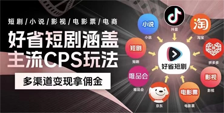 最新爆火好省短剧推广项目，傻瓜式操作日入 1000+ 上不封顶 - 项目资源网 - 项目资源网