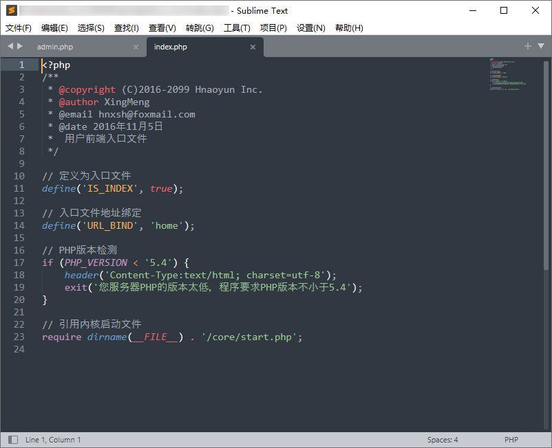 代码编辑器 Sublime Text v4.0 Build 4148 中文绿色版 - 项目资源网 - 项目资源网