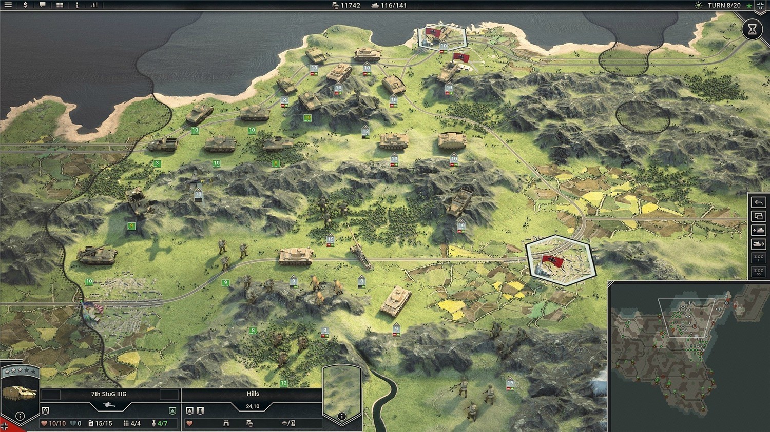 二战回合制策略游戏「装甲军团2」v1.2.4中文版 - 项目资源网 - 项目资源网