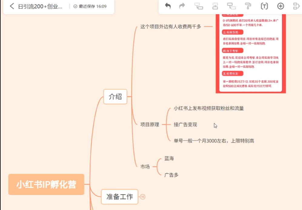 图片[2] - 价值 2000+ 的小红书孵化营项目，超级大蓝海，七天即可开始变现，稳定月入 1W+ - 项目资源网 - 项目资源网